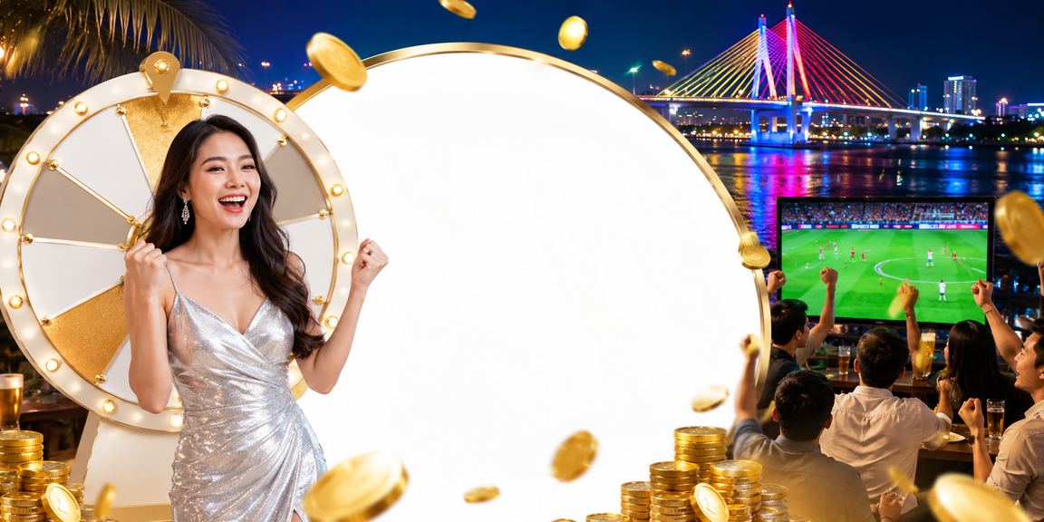 Không khí lễ hội roulette tại Sài Gòn – minh họa trải nghiệm casino trực tuyến
